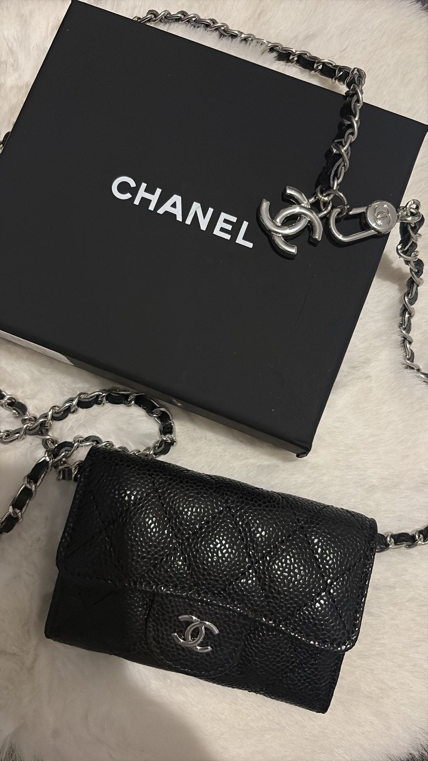 Mini Sac Noir/Argent