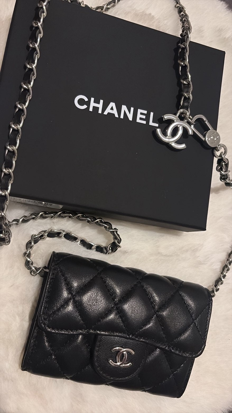 Mini Sac Noir/Argent